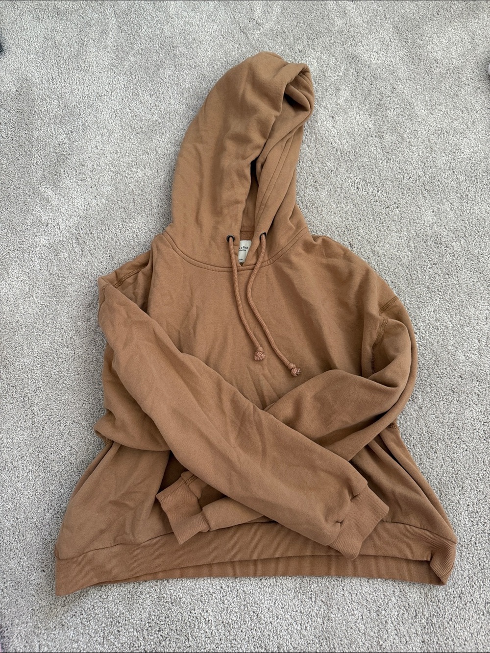 Abercrombie & Fitch Tan Brown Hoodie